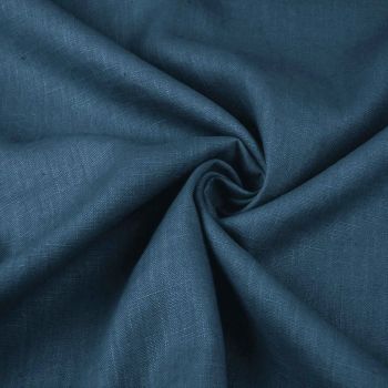 Mīksts mazgāts lins Blue Jeans|Audumi|TavsSapnis