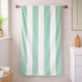 Dvielis Mint Stripes, 70x140 cm|Mājas preces|TavsSapnis