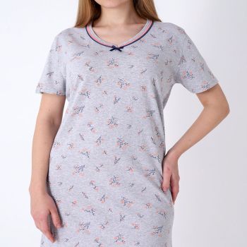 Plus izmēra kokvilnas naktskrekliņš, 3XL|Mājas preces|TavsSapnis