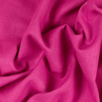 Lina audums ar elastānu, spilgti rozā|Audumi|TavsSapnis