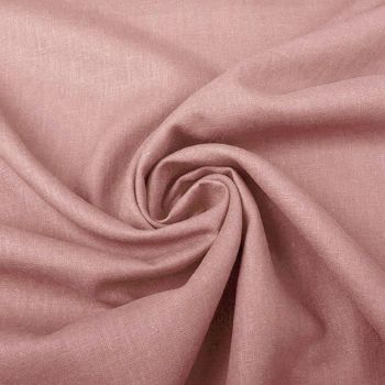 Mīksts mazgāts lins Old Rose|Audumi|TavsSapnis