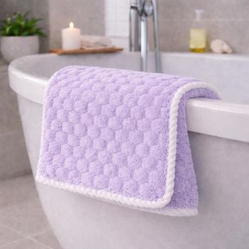 Dvielis Violet Bubble, 70x140 cm|Mājas preces|TavsSapnis