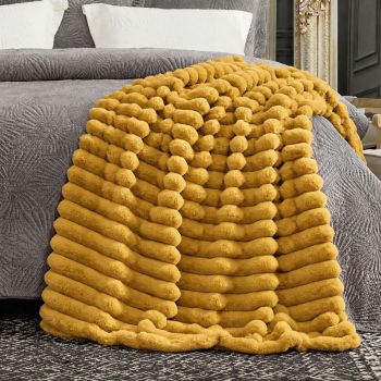 Super Soft plīša pleds-gultas pārklājs, 200x220 cm|Gultas veļa|TavsSapnis