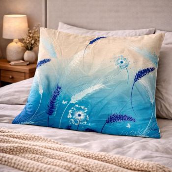 Kokvilnas spilvendrāna ar rāvējslēdzēju Rītausma, 70x80 cm|Gultas veļa|TavsSapnis