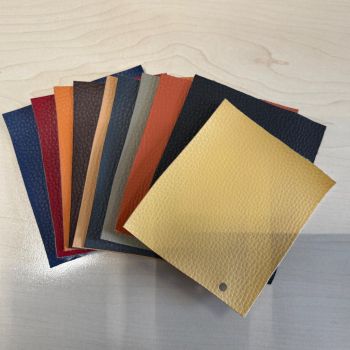 Dirbtinės odos atraižos 10x10cm (10 vnt.)|Audumi|TavsSapnis