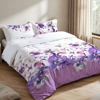 Gultas veļas komplekts Purple, 200x200, 70x70 cm|200 x 200 cm|TavsSapnis