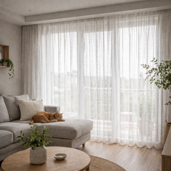 Izturīgs pret skrāpējumiem dienas aizkari Peru, augstums 317 cm|Aizkari|TavsSapnis