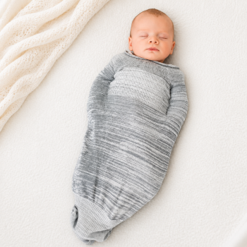 Mazais Swaddelini autiņmaiss Grey, 2.7–5.4 kg, neilons|Gultas veļa mazuļiem|TavsSapnis
