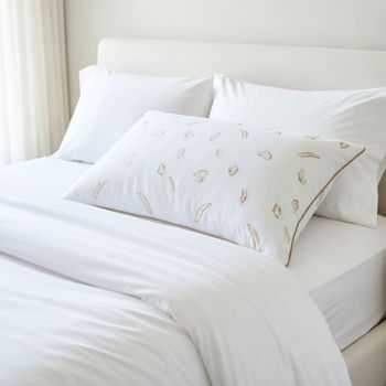 Trīs nodalījumu dūnu un spalvu spilvens, 50x70 cm|50 x 70 cm|TavsSapnis