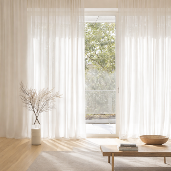 Mērāms voāls Vanilla, augstums 290 cm|Aizkari|TavsSapnis