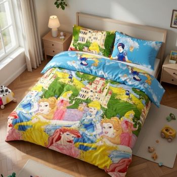 Gultas veļas komplekts Disney, 160x200, 70x70 cm|Bērnu gultas veļa|TavsSapnis