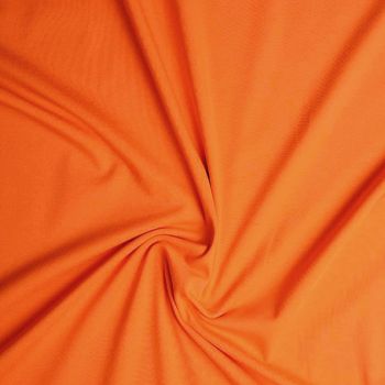Kokvilnas trikotāža (džersijs) oranža kr., 0.55x1.60m|Audumi|TavsSapnis