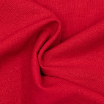 Lina audums ar elastānu, sarkans|Audumi|TavsSapnis