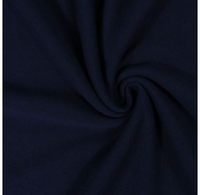 Trikotāža ar pūciņu tumši zils, 0.25x1.25m|Audumi|TavsSapnis