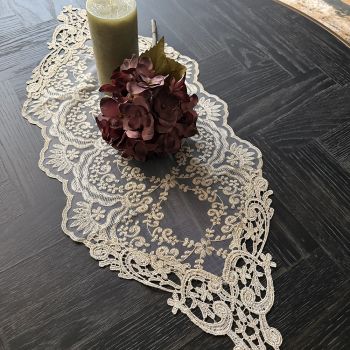 Krāšņs galda celiņš Gold, 30x120 cm|Mājas preces|TavsSapnis