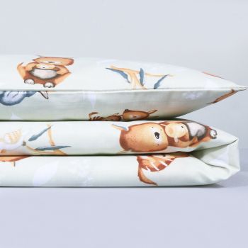 Gultas veļas komplekts Mierīgs mežs, 90x120, 40x60 cm|90x120 cm|TavsSapnis