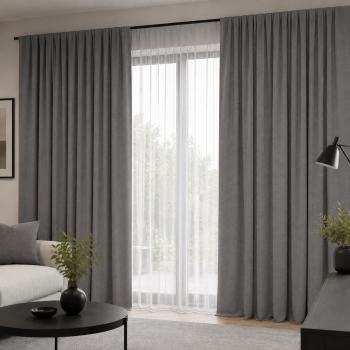 Mērāmi nakts aizkari Linen Blackout, augstums 310 cm|Aizkari|TavsSapnis