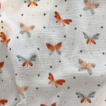 Double gauze muslīns, 0.45x.80m|Audumi|TavsSapnis