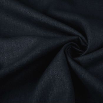 Mīksts mazgāts lins Navy|Audumi|TavsSapnis