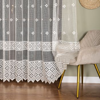 Mērāmi žakarda aizkari Anny, augstums 250 cm|Aizkari|TavsSapnis