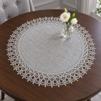 Galda salvete pelēks, 60 cm|Mājas tekstils|TavsSapnis