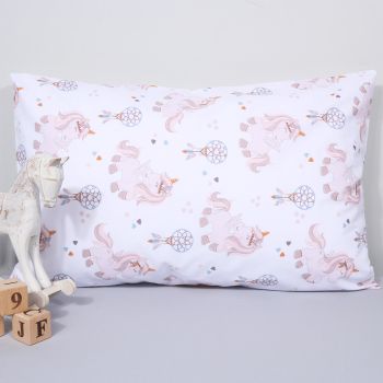 Kokvilnas spilvendrāna Ponny, 40x60 cm|Gultas veļa mazuļiem|TavsSapnis