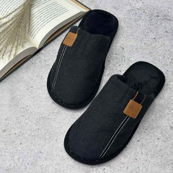 Vīriešu čības Black, 42 izmērs |Mājas preces|TavsSapnis