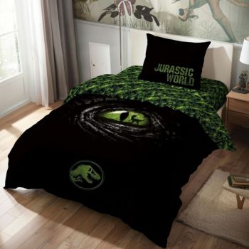 Gultas veļas komplekts Jurassic World, 135x200, 80x80 cm|Bērnu gultas veļa|TavsSapnis