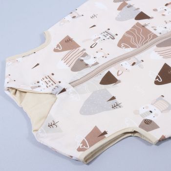 Silts guļammaiss ar divpusēju rāvējslēdzēju Šokolādes kalni, 110 cm|Ziemas karstums|TavsSapnis