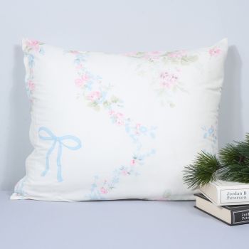 Kokvilnas spilvendrāna ar rāvējslēdzēju Sweet, 50x60 cm|Gultas veļa|TavsSapnis