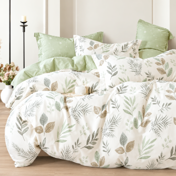 Gultas veļas komplekts Green Harmony, 180x200, 70x80 cm|180 x 200 cm|TavsSapnis