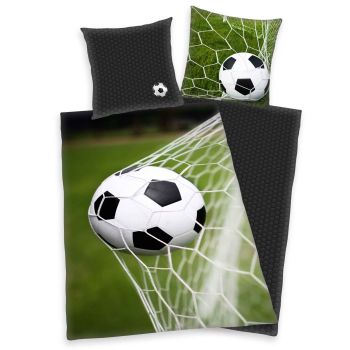 Gultas veļas komplekts Football, 140x200, 70x90 cm |Bērnu gultas veļa|TavsSapnis