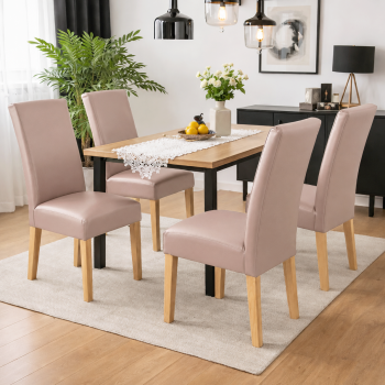 Krēslu pārvalki Ash Pink, 2 vnt.|Mājas preces|TavsSapnis