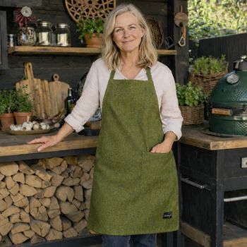 Ūdensnecaurlaidīgs priekšauts Green Melange, L/XL|Mājas preces|TavsSapnis