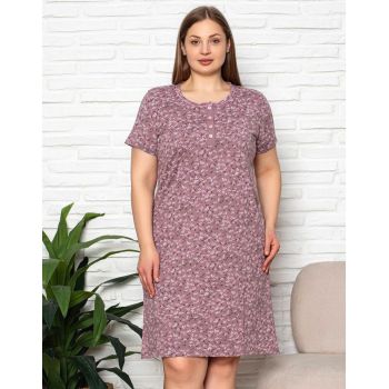 Plus izmēra kokvilnas naktskrekliņš, 3XL|Mājas preces|TavsSapnis