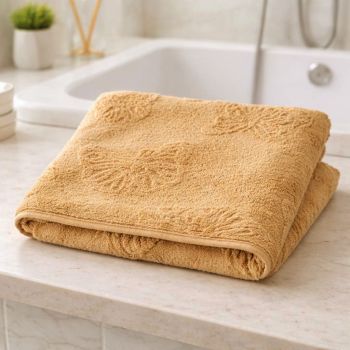 Dvielis Yellow Butterfly, 50x100 cm|Mājas preces|TavsSapnis