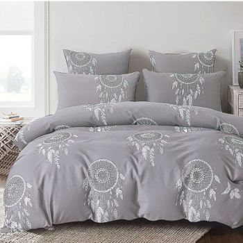 Gultas veļas komplekts Grey Dream, 200x220, 70x80 cm|200 x 220 cm|TavsSapnis