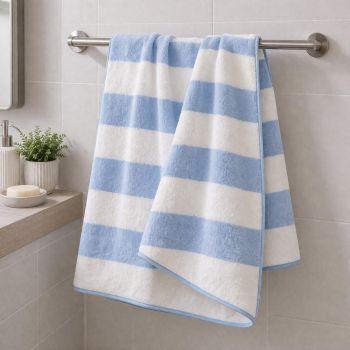 Dvielis Blue Stripes, 70x140 cm|Mājas preces|TavsSapnis