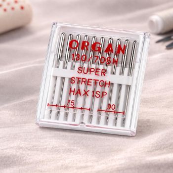 Adatu komplekts īpaši elastīgiem audumiem Nr.75, 90|Adatas|TavsSapnis