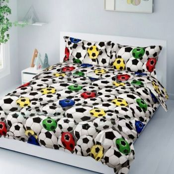 Gultas veļas komplekts Game, 140x200, 50x70 cm|Bērnu gultas veļa|TavsSapnis