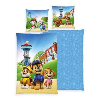 Gultas veļas komplekts Paw Patrol, 140x200, 70x90 cm|Bērnu gultas veļa|TavsSapnis