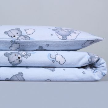 Flaneļa gultas veļas komplekts Dream, 100x135, 40x60 cm|100x135 cm|TavsSapnis