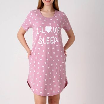 Kokvilnas naktskrekliņš Love Sleep, 2XL|Mājas preces|TavsSapnis