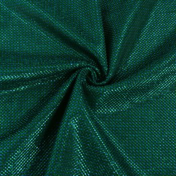 Spīdīgs krāšņs audums Lurex Green Moonlight, 0.30x1.10m|Audumi|TavsSapnis