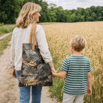 Ūdensnecaurlaidīgs atpūtas soma Brown Leaf|Mājas preces|TavsSapnis