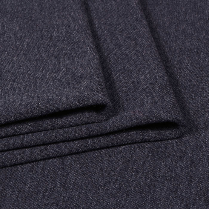 Cilpiņu trikotāža Lux tumši zila džinsu krāsas melanža||TavsSapnis